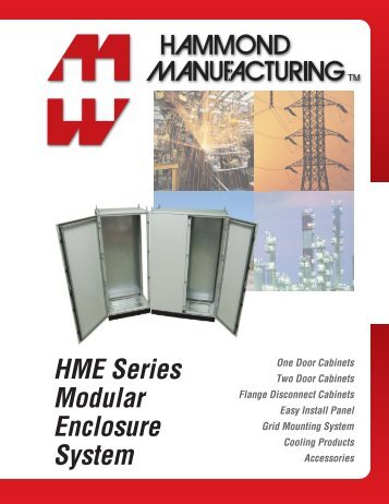 HME Series Modular Enclosure System - Hammond Mfg.