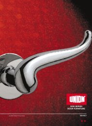 3000 SERIES DOOR FURNITURE - merchandise.com.hk