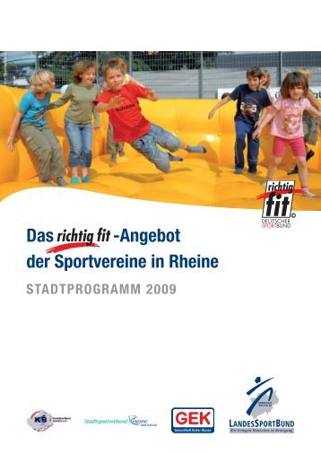 Angebotsübersicht nach Sportart - ssv-rheine.de