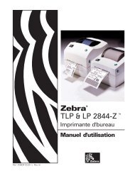 Zebra® TLP & LP 2844-Z