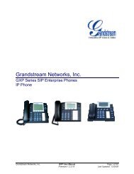 Grandstream Networks, Inc. - gnTel
