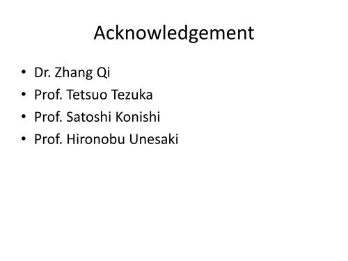 Prof. Keiichi Ishihara, Kyoto University, Japan - The Joint Graduate ...