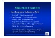 Foredrag om sikkerhed i tunneler den 27 August - Dftu.dk