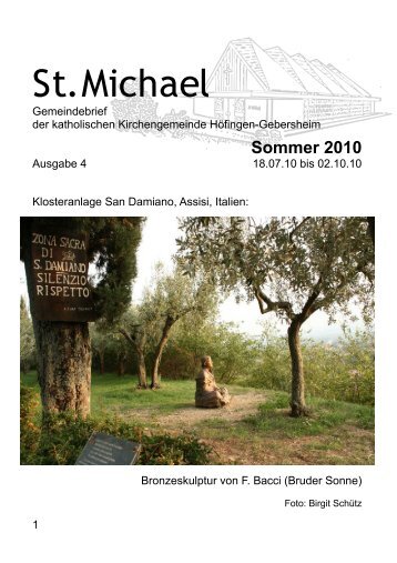 Sommer 2010 - St. Johannes Leonberg