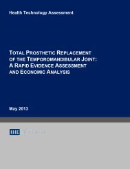 total prosthetic replacement of the temporomandibular joint: a rapid ...