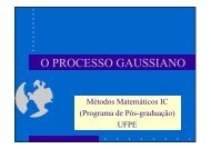 O PROCESSO GAUSSIANO