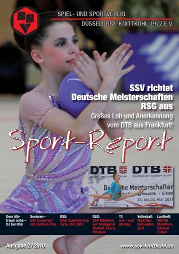 SSV richtet Deutsche Meisterschaften RSG aus - und Sportverein ...