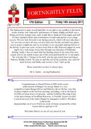 Newsletter - 17th Edition.pub - the St Felix Website