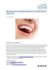 Dental Crowns and Bridges Market in the EMEA Region 2015-2019