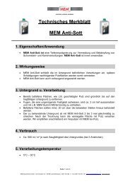 TM Anti-Sott - MEM Bauchemie GmbH