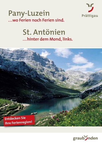 Pany-Luzein St. Antönien - St. Antönien Tourismus