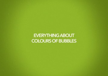 Download all you need to know about COB - Colours Of Bubbles