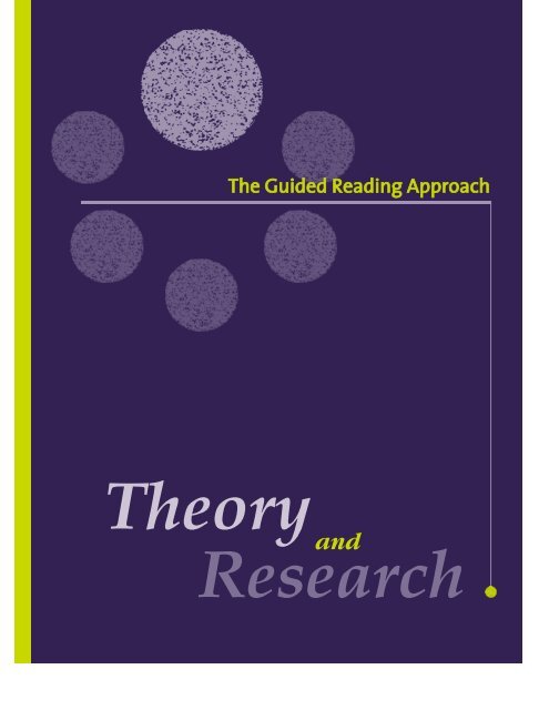 The Guided Reading Approach â Theory and ... - Learning Wales