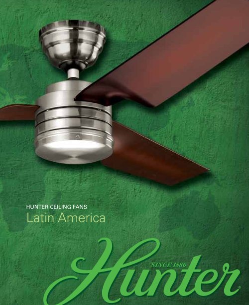 Latin America Hunter Fan, Hunter Fantasy Flyer Ceiling Fan