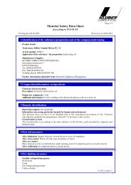 Material Safety Data Sheet - Maxlube.it