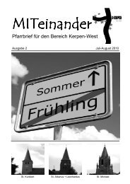 MITeinander - Ausgabe 2 - Kerpen-Blatzheim