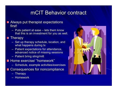 Modified Constraint-Induced Therapy