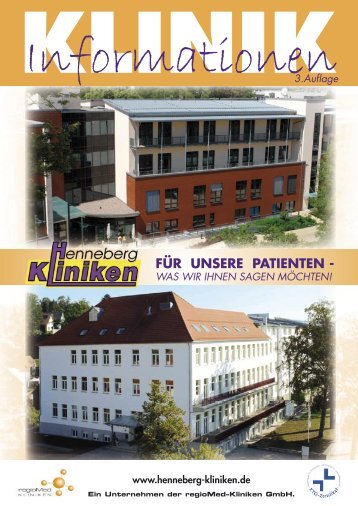 Klinik Hildburghausen - Regiomed Kliniken