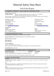 Material Safety Data Sheet - Mercedes Medical