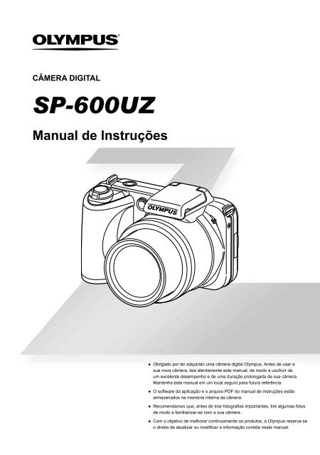 Sp 600uz Manual De Instrucoes Olympus Sp 600uz Manual De Instrucoes Olympus