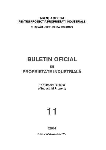 BULETIN OFICIAL - agepi