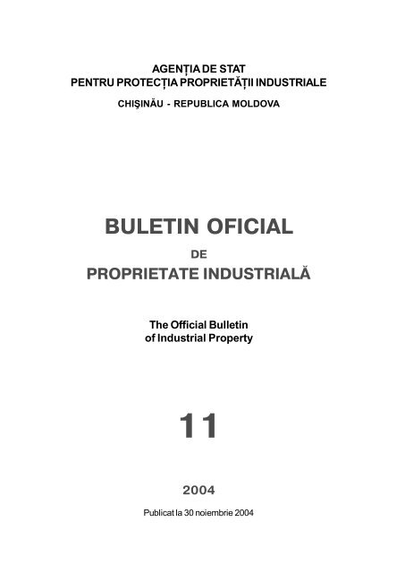 BULETIN OFICIAL - agepi