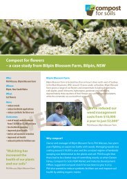 Bilpin Blossom Farm - cut flowers - Compost for Soils