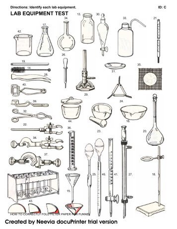 LAB EQUIPMENT 13