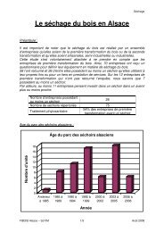 Le sÃ©chage du bois en Alsace - FIBOIS Alsace