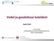 Vedel ja gaaskÃ¼tuse kateldest - Tartu Teaduspark