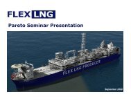 September 2009 - FLEX LNG