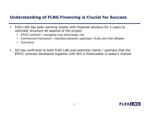 September 2009 - FLEX LNG