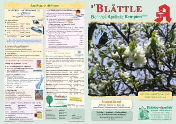 DIABETES â€“ AKTIONSWOCHE - Stadelmann Verlag