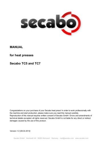 manual - Secabo