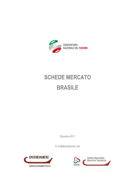 schede mercato brasile - ONT Osservatorio nazionale del Turismo