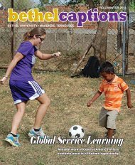 Captions Magazine - Bethel University