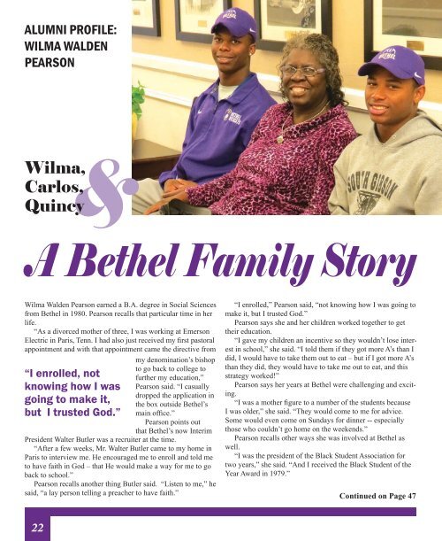 Captions Magazine - Bethel University