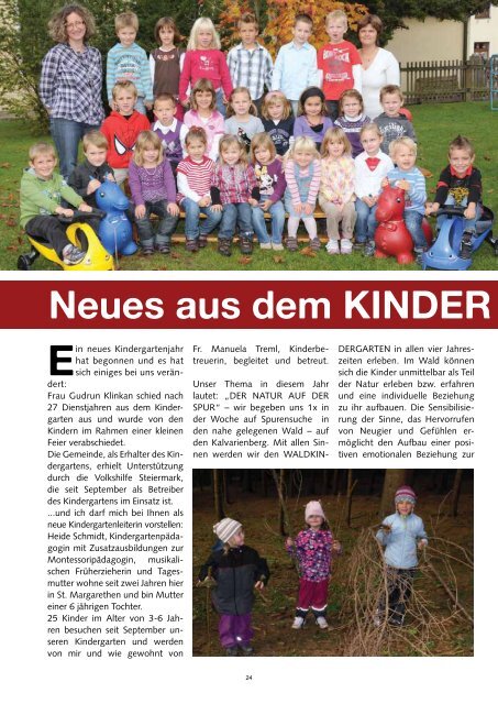 Ausgabe 89/2010 - St. Margarethen bei Knittelfeld