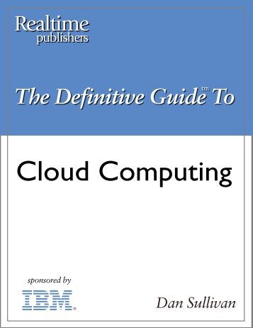 The Definitive Guide to Cloud Computing - Eddie Jackson