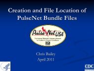 4.Creation and File Location of PulseNet Bundle Files