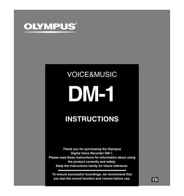 DM-1 Instruction Manual