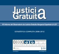VII Informe del Observatorio de la Justicia Gratuita - AbogacÃ­a ...