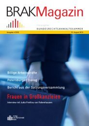 Frauen in GroÃƒÂŸkanzleien - brak-mitteilungen.de