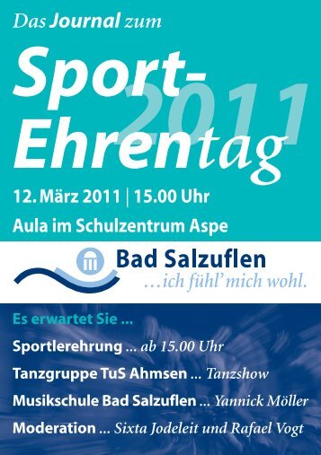 Sport- Ehrentag - Bad Salzuflen