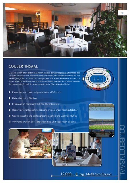 VIP-HOSPITALITY HERTHA BSC