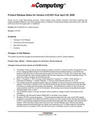 Product Release Notes for Version 4.03.091 from April 28, 2008