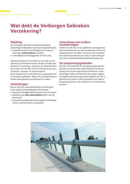 Brochure Bouwkwaliteit Verzekerd - ProRail