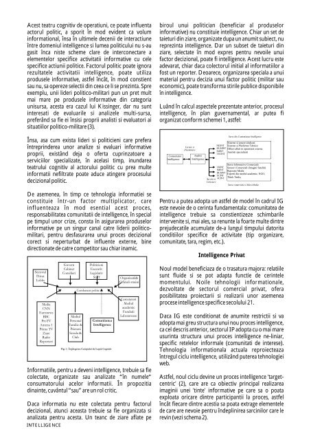 Intelligence - Serviciul RomÃ¢n de InformaÅ£ii