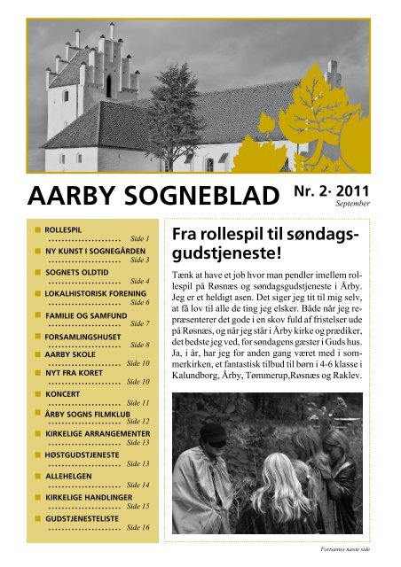 Nr. 2 - 2011 - Aarby Kirke