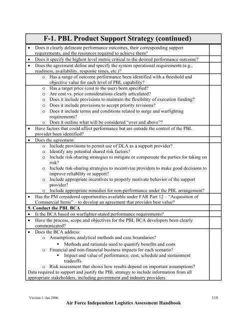 USAF ILA Handbook - ACC Practice Center - Defense Acquisition ...